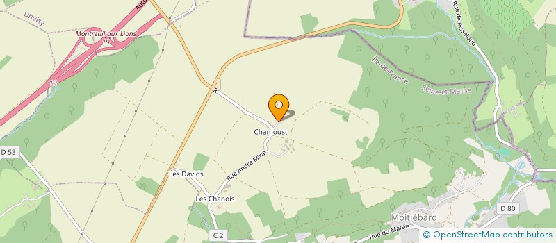 localisation de l'entreprise CGL VTC  SAINTE-AULDE