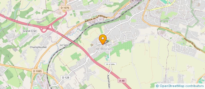 localisation de l'entreprise CGLA  SAINT-JEAN-DE-MOIRANS