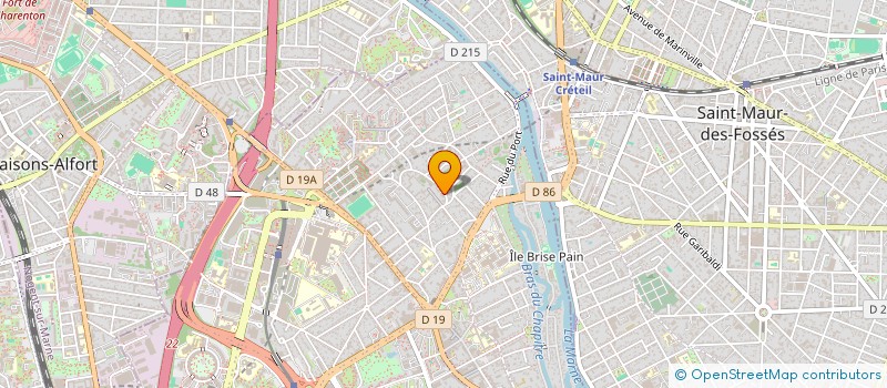 localisation de l'entreprise CGLEA à CRETEIL