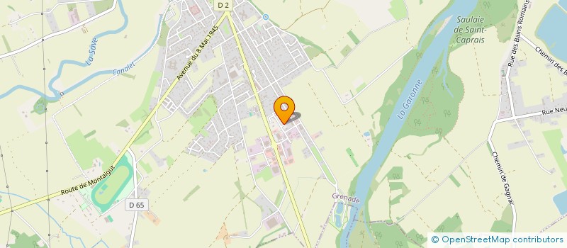 localisation de l'entreprise CGLX  GRENADE