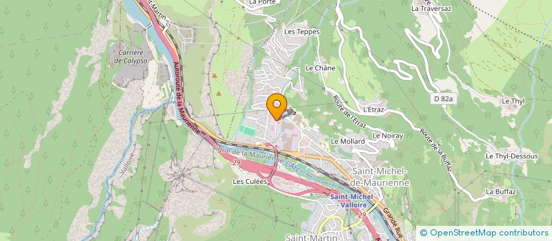 localisation de l'entreprise CGM  SAINT-MICHEL-DE-MAURIENNE