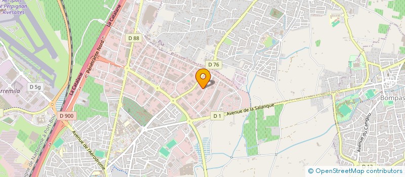 localisation de l'entreprise CGM à PERPIGNAN