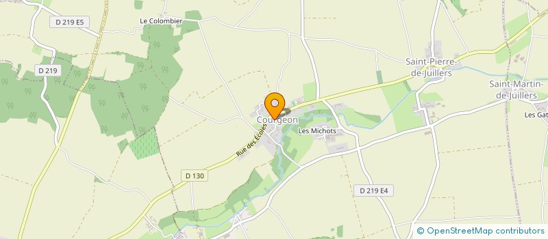 localisation de l'entreprise CGM  SAINT-JEAN-D'ANGELY