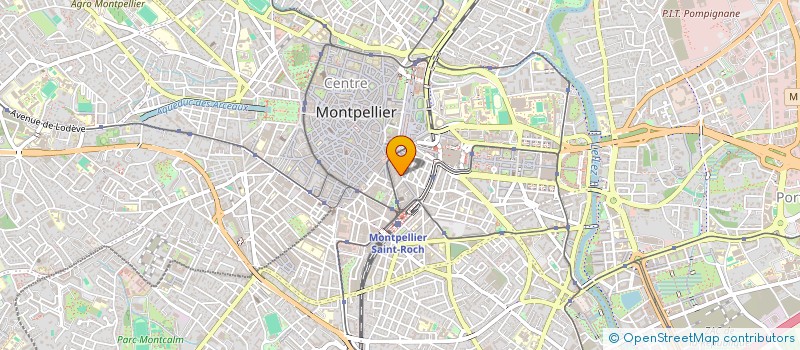 localisation de l'entreprise CGM à MONTPELLIER