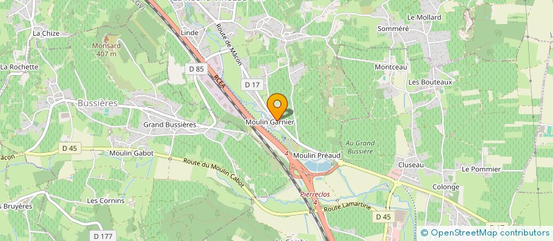 localisation de l'entreprise CGM  DIJON