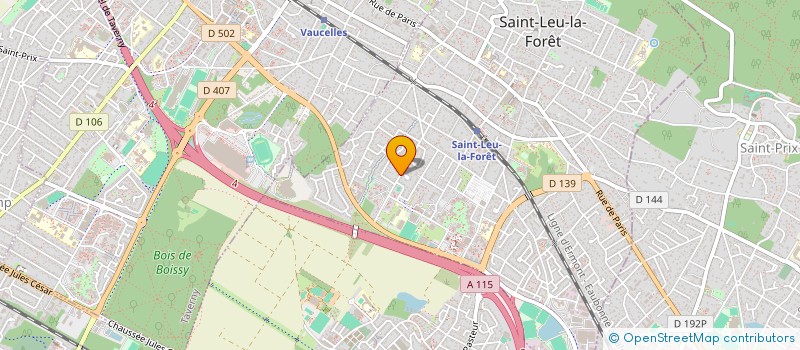 localisation de l'entreprise CGM BATIMENT  SAINT-LEU-LA-FORET