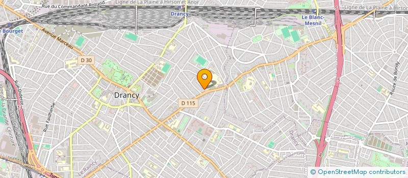 localisation de l'entreprise CGM BATIMENT  DRANCY