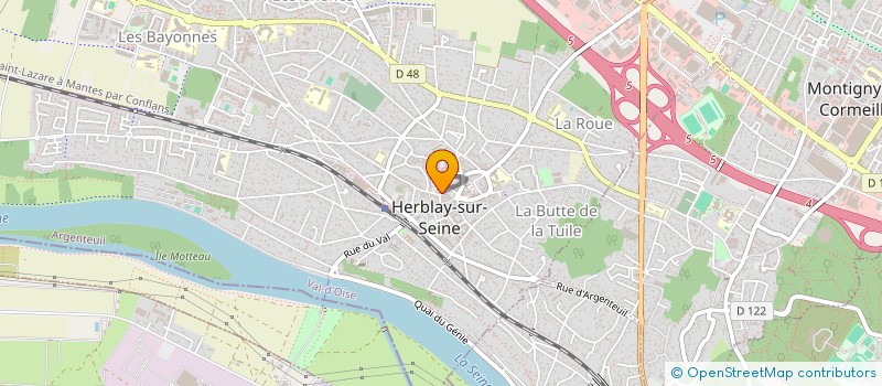 localisation de l'entreprise CGM EXPERTISE  HERBLAY-SUR-SEINE