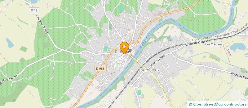 localisation de l'entreprise CGM ST LEU  CASTELMAUROU