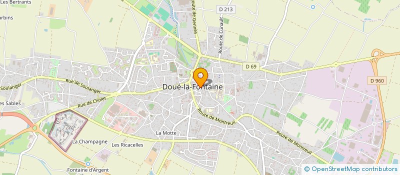localisation de l'entreprise CGMA.COM à DOUE-EN-ANJOU