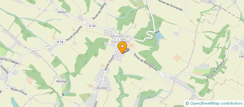 localisation de l'entreprise CGMA21  MONTBRUN-LAURAGAIS