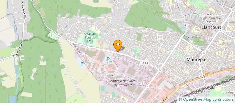 localisation de l'entreprise CGMB à MAUREPAS