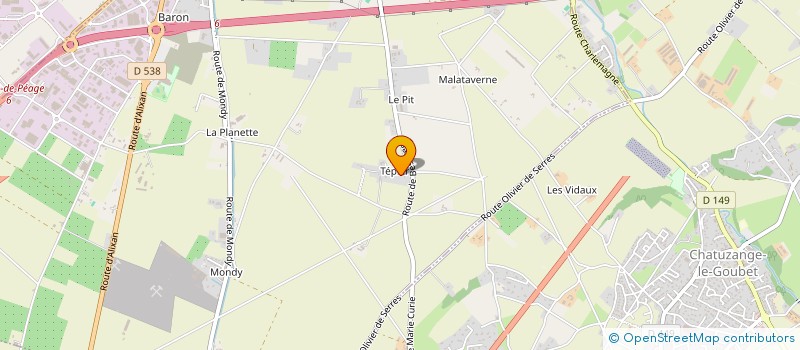 localisation de l'entreprise CGMI à BOURG-DE-PEAGE