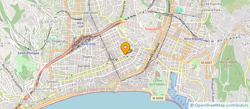 localisation de l'entreprise CGMJ à NICE