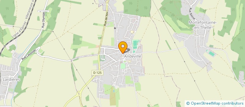 localisation de l'entreprise CGNK HABITAT  ANDEVILLE