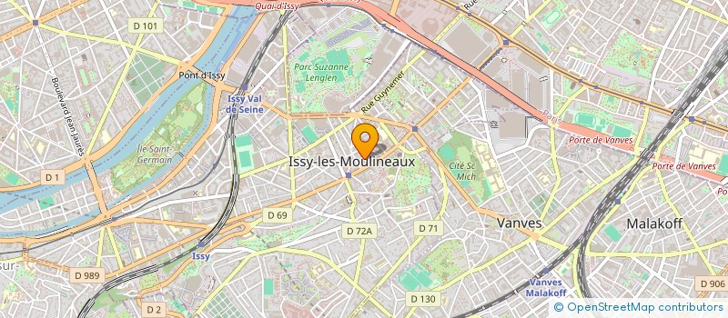 localisation de l'entreprise CGNT AVOCATS à ISSY-LES-MOULINEAUX
