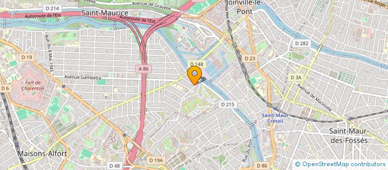 localisation de l'entreprise CGO CREATION à MAISONS-ALFORT