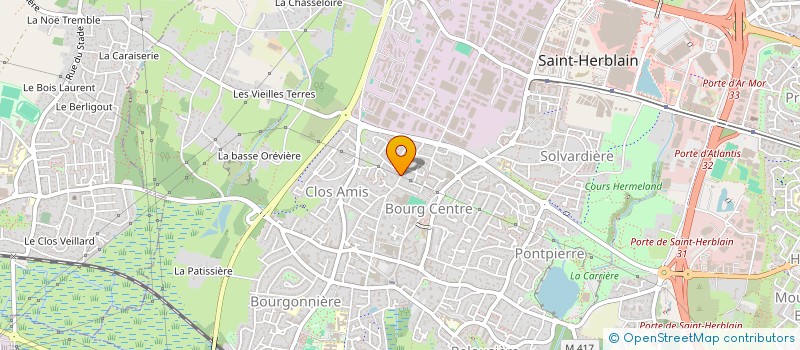 localisation de l'entreprise CGO-FORMATION  SAINT-HERBLAIN