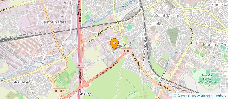 localisation de l'entreprise CGO LIEGE à PERPIGNAN