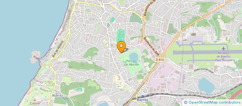 localisation de l'entreprise CGO PRO à BIARRITZ