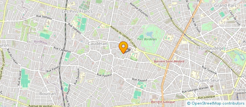 localisation de l'entreprise CGOC  BORDEAUX