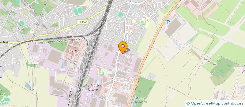 localisation de l'entreprise CGP 3 FORCES à BRETIGNY-SUR-ORGE