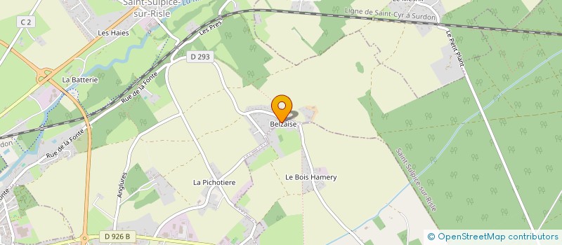 localisation de l'entreprise CGP à SAINT-MICHEL-TUBŒUF