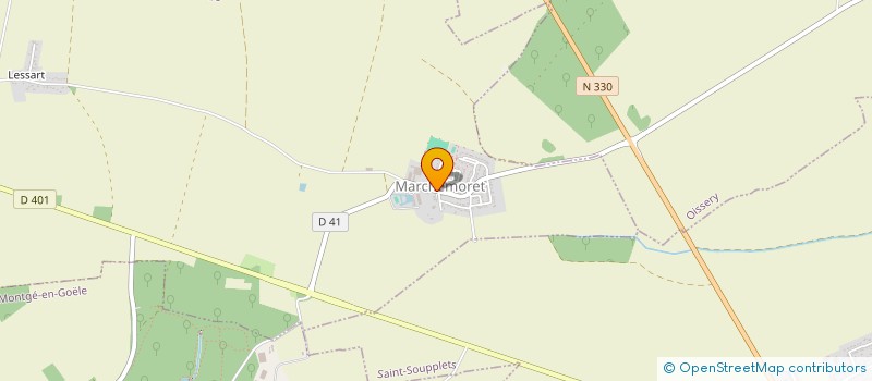 localisation de l'entreprise CGP AUTO  ROUVRES