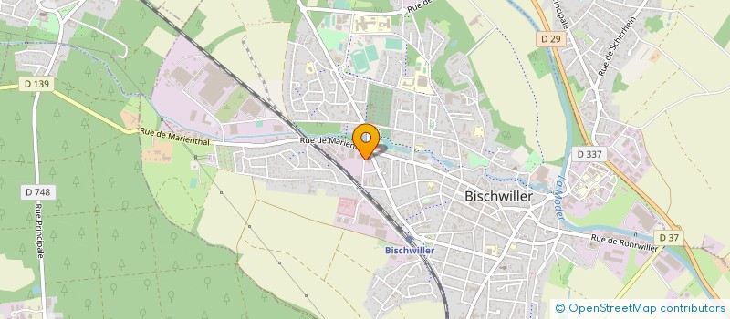 localisation de l'entreprise CGP CONCEPT  BISCHWILLER