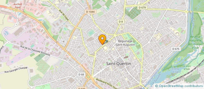 localisation de l'entreprise CGP-GROUPE à SAINT-QUENTIN