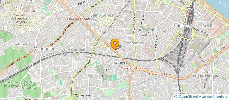 localisation de l'entreprise CGP TOOLS à BORDEAUX