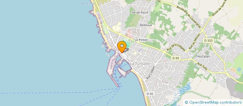 localisation de l'entreprise CGPB  LA TURBALLE