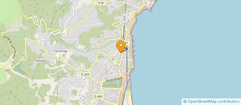 localisation de l'entreprise CGPF à BASTIA