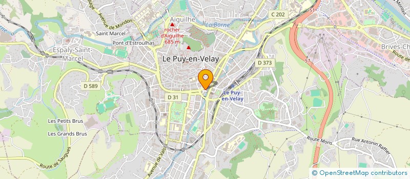 localisation de l'entreprise CGPME HAUTE-LOIRE  LE PUY-EN-VELAY