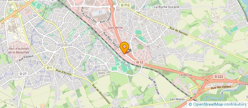 localisation de l'entreprise CGR  PLERIN