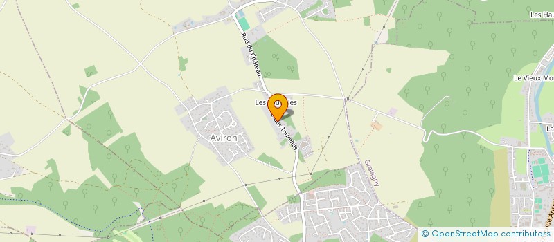 localisation de l'entreprise CGR  AVIRON