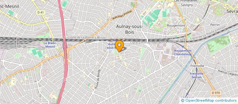 localisation de l'entreprise CGR PATRIMOINE SARL à AULNAY-SOUS-BOIS