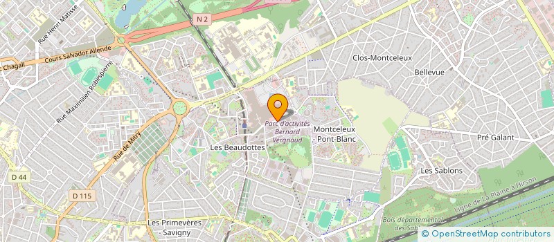 localisation de l'entreprise CGR PRAESIDIUM à SEVRAN