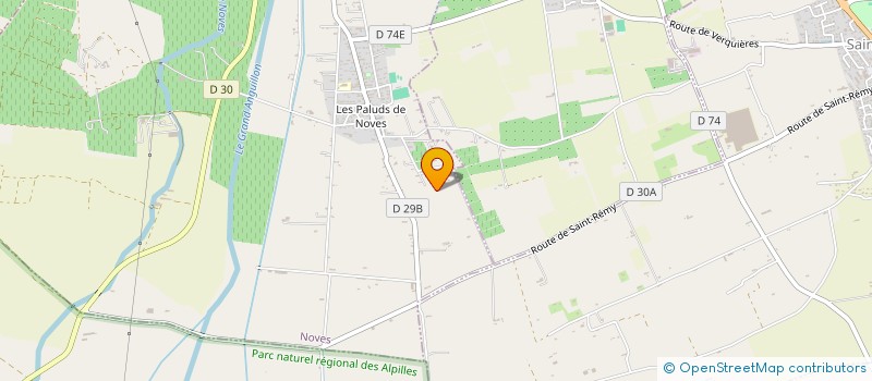 localisation de l'entreprise CGRC  NOVES