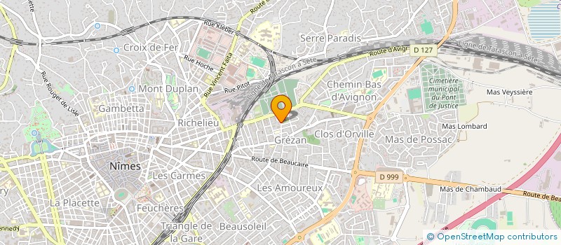 localisation de l'entreprise CGRD24  NIMES