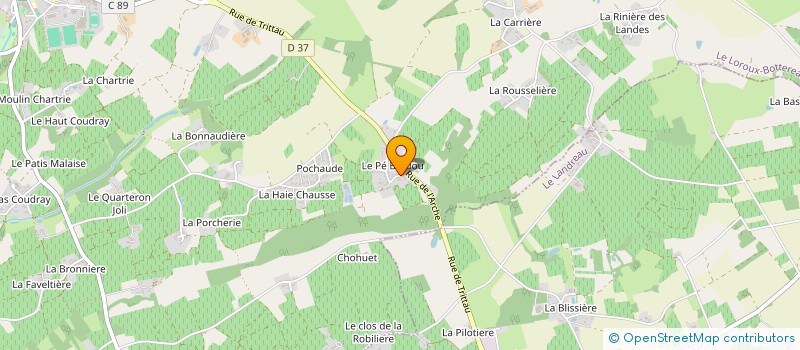 localisation de l'entreprise CGREEN à CARQUEFOU
