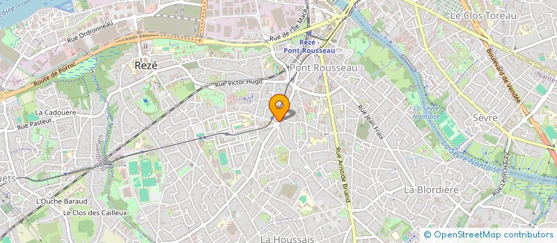 localisation de l'entreprise CGRL  REZE