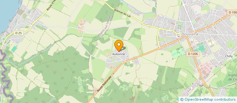 localisation de l'entreprise CGS  DOUVAINE