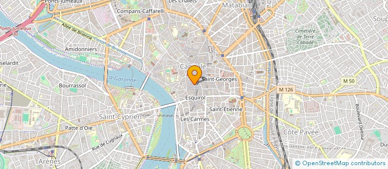 localisation de l'entreprise CGS  TOULOUSE