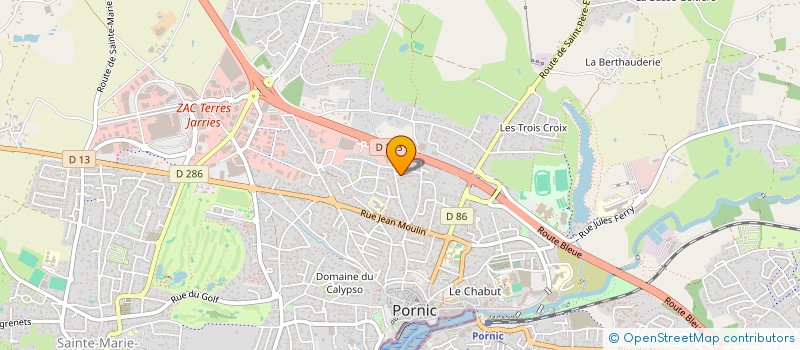 localisation de l'entreprise CGS à PORNIC