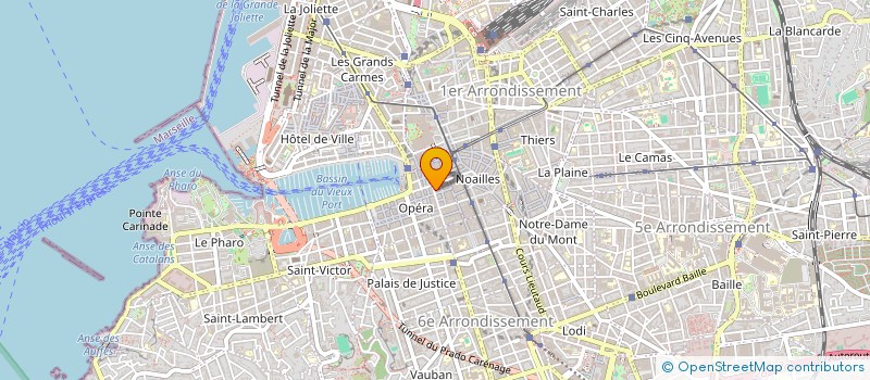 localisation de l'entreprise CGS  MARSEILLE