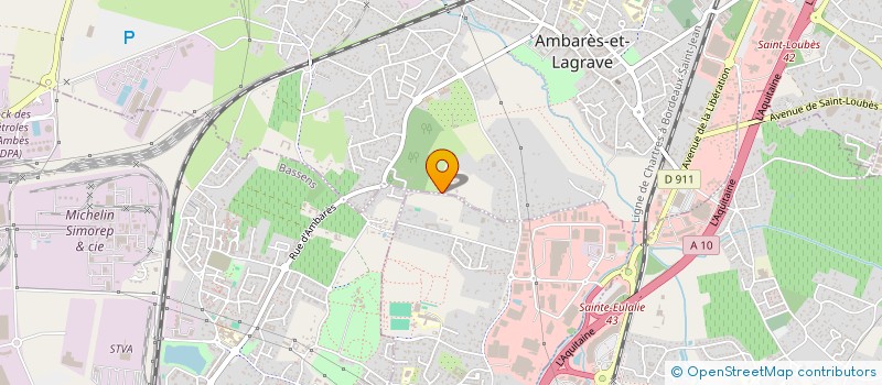 localisation de l'entreprise CGS AMUSEMENT  AMBARES-ET-LAGRAVE