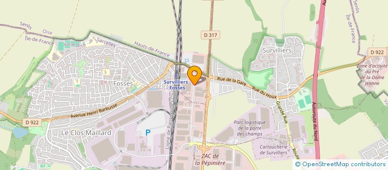 localisation de l'entreprise CGS : CONSEILS - GESTION - SOLUTIONS  PARIS