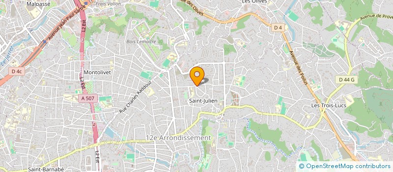 localisation de l'entreprise CGS DEVELOPPEMENT à MARSEILLE