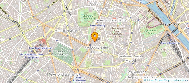 localisation de l'entreprise CGS MUSIQUE à PARIS